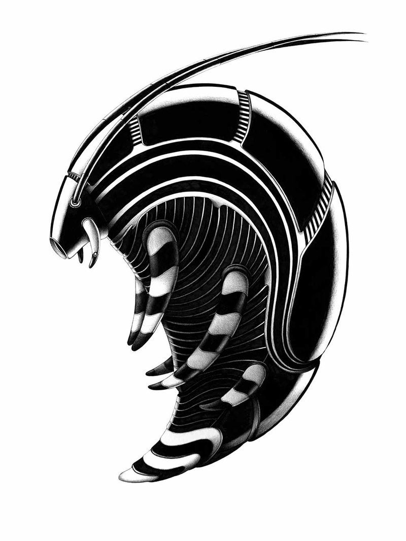 Joaquin Rodriguez illustration art Vader Helmet Star Wars