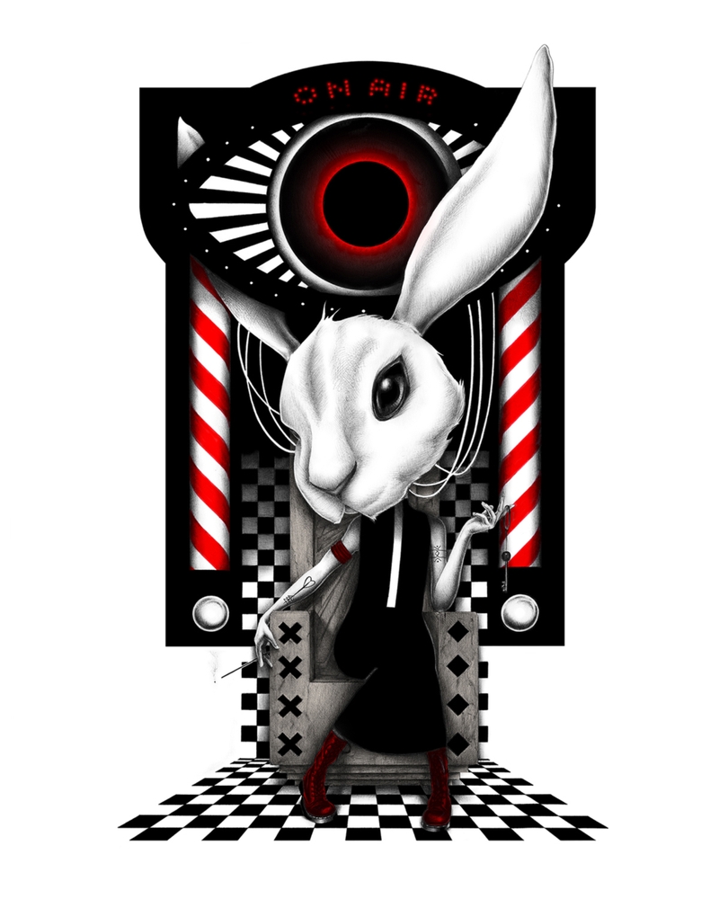 Joaquin Rodriguez ilustracion white rabbit