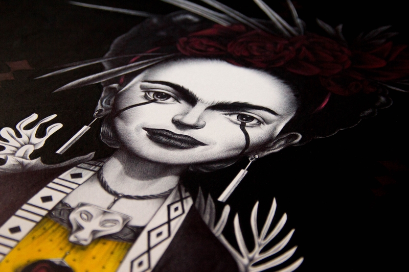 Joaquin Rodriguez ilustracion Frida